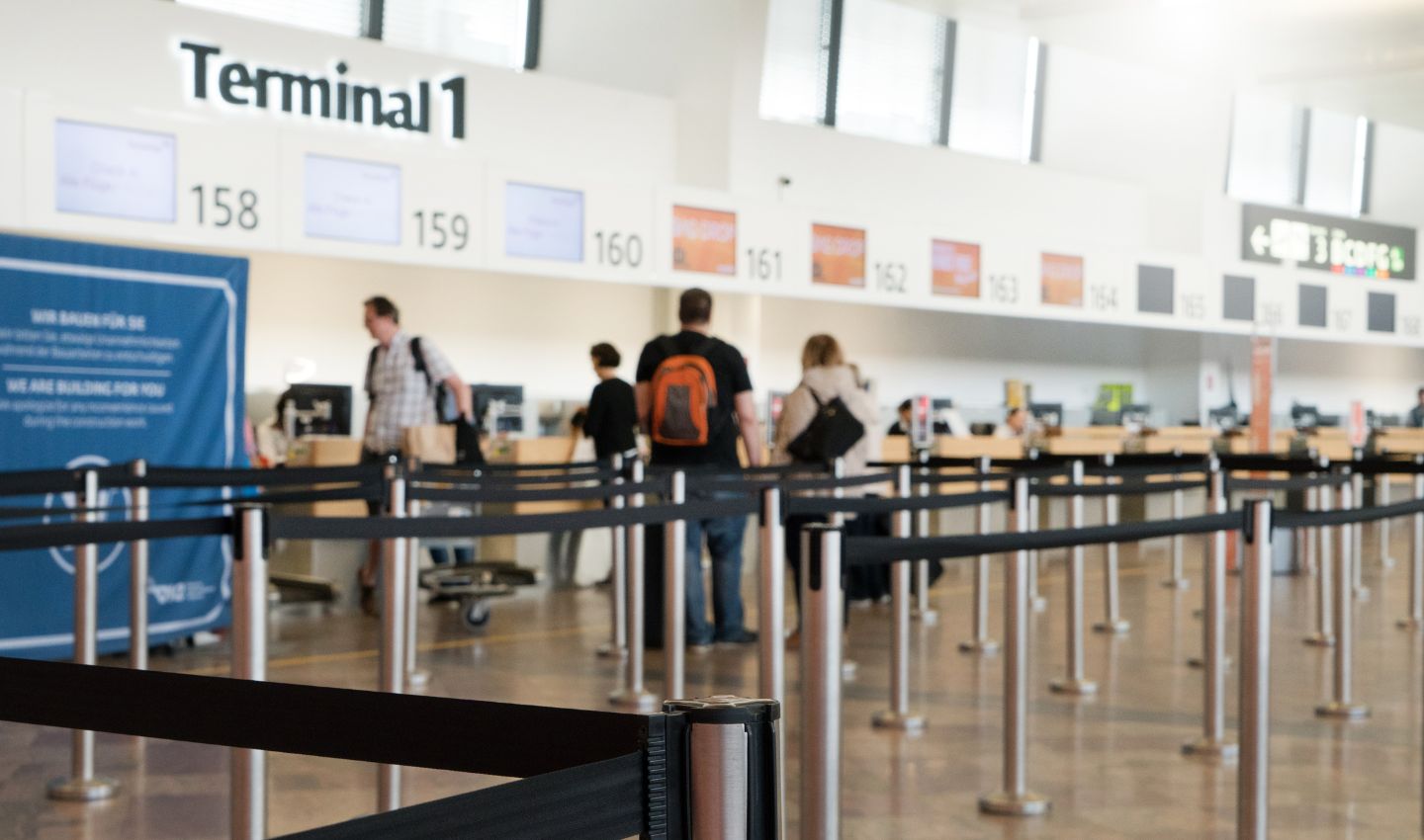 Check in Flughafen Wien