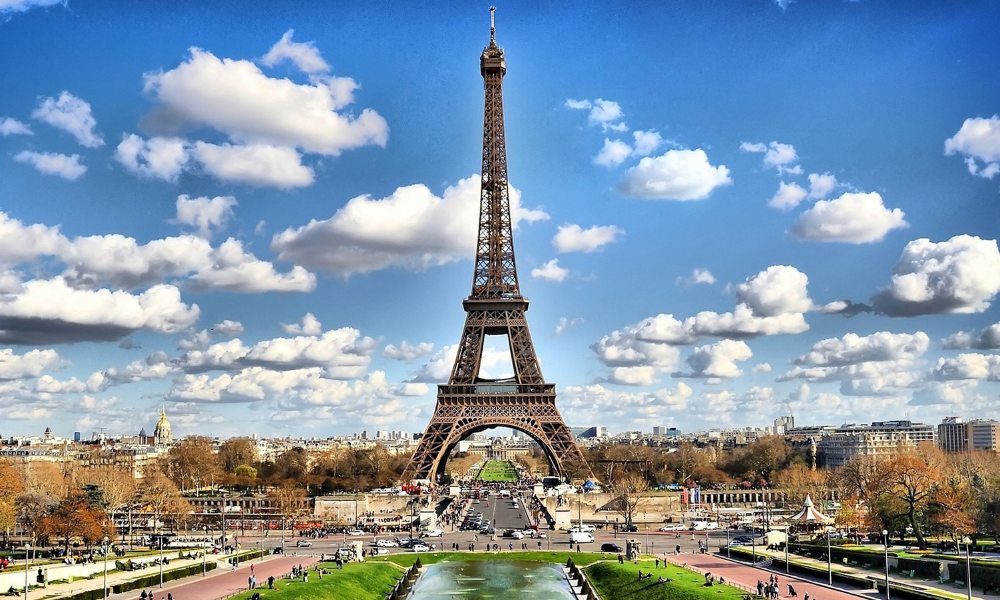 Der Eiffelturm in Paris