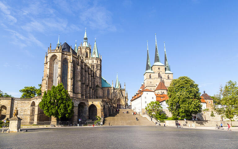 Erfurter Dom © Jorg Hackemann / shutterstock.com