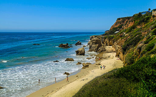 Strand von Malibu in Los Angeles © Thomas Barrat / Shutterstock.com