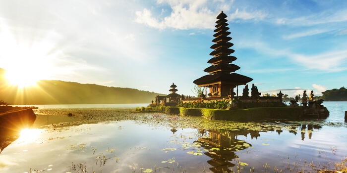 Pura Ulun Danu temple, Bali, Indonesia