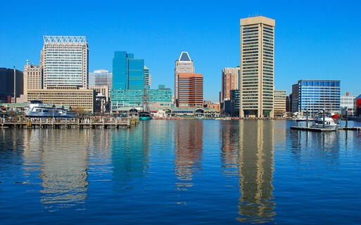 Blick auf Baltimore, Washington, USA © dgfotografija / Shutterstock.com