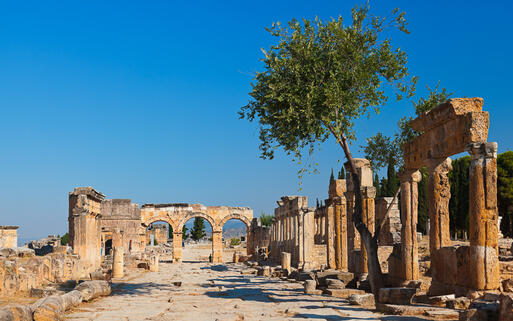 Ruinen in Pamukkale © Tatiana Popova / shutterstock.com