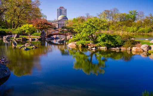 Osaka Garden Jackson Park in Chicago, Illinois, USA © Jonah Anderson / shutterstock.com