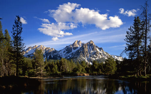 McGown Berg im Sawtooth Nationalpark © mikenorton / shutterstock.com