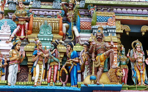 Hindu Tempel in Colombo © Andrey Burmakin / Shutterstock.com