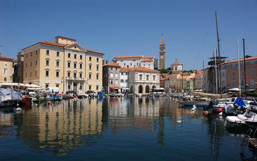 Altstadt von Piran © Tomaz Kunst / shutterstock.com
