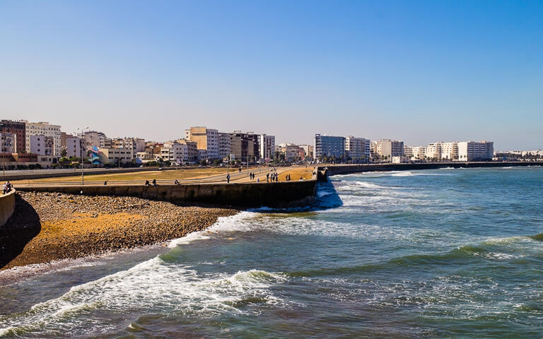 Panorama von Casablanca, Marokko © OPIS Zagreb / Shutterstock.com