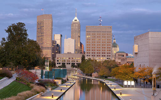 Skyline von Indianapolis © Rudy Balasko / shutterstock.com