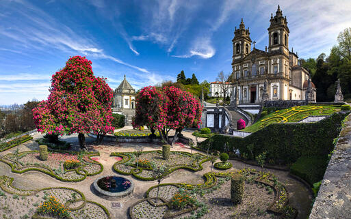 Die portugiesische Wallfahrtskirche 