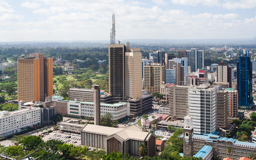 Blick über Kenia's Hauptstadt Nairobi © Natalia Lysenko / Shutterstock.com
