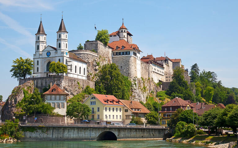 Die Festung Aarburg in der gleichnamigen Stadt © Fedor Selivanov / Shutterstock.com