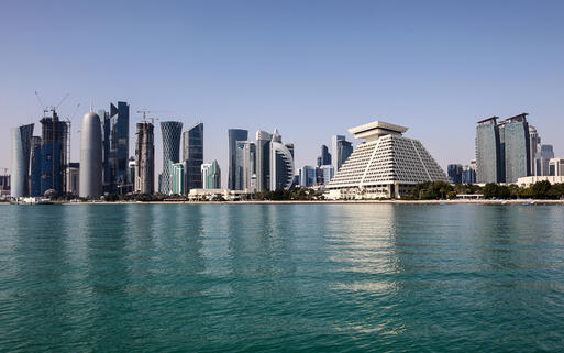 Die modernen Hochhäuser im Bezirk Al Dafna in Doha, Katar © Philip Lange  / Shutterstock.com