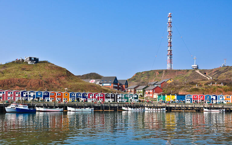 Hummerbuden auf Helgoland © Lars-Hendrik Frahm / shutterstock.com