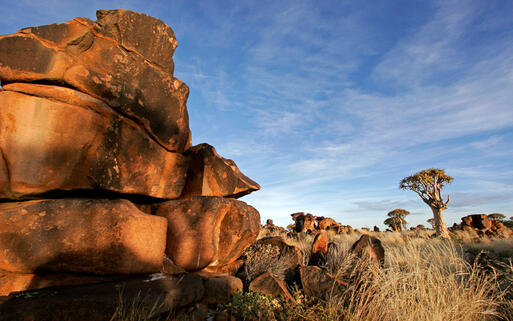 Sonnenaufgang in Namibia © EcoPrint  / Shutterstock.com