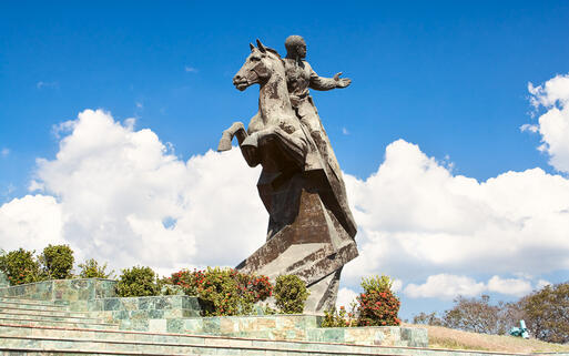 Die Antonio Maceo Denkmal am Revolutionsplatz © Aleksandar Todorovic  / Shutterstock.com