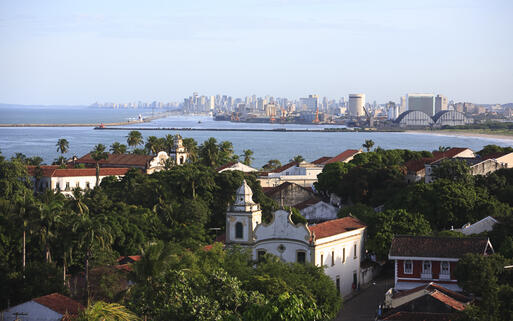 Blick über Olinda in Recife © ostill / shutterstock.com