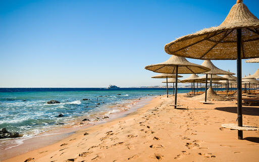 Der Strand von Sharm el Sheikh © Eric Gevaert / Shutterstock.com
