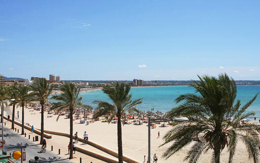 Can Pastilla Strand auf Mallorca © Fernando Jose V. Soares / shutterstock.com