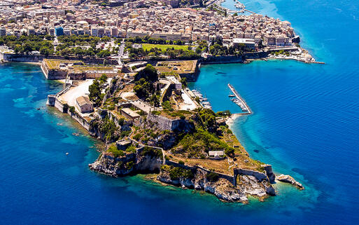 Die alte Festung von Korfu © airphoto.gr / Shutterstock.com