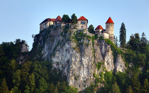 Mittelalterliches Schloss von Bled © Tomas1111 / shutterstock.com
