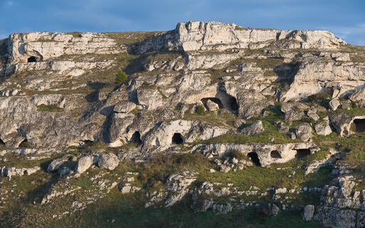Paläolithische Höhlen in Matera © Mi.Ti.  / Shutterstock.com