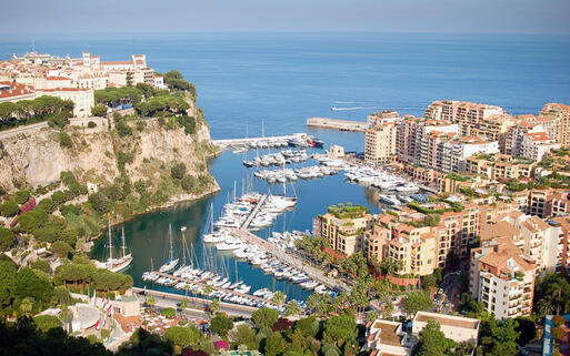 Hafen von Fontveille in Monaco © slavcic / Shutterstock.com