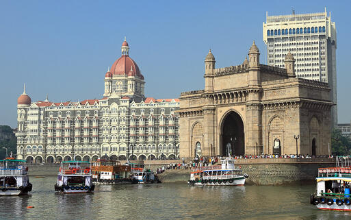 Das Hotel Taj Mahal Palace in Mumbai, Indien © Malgorzata Kistryn / shutterstock.com
