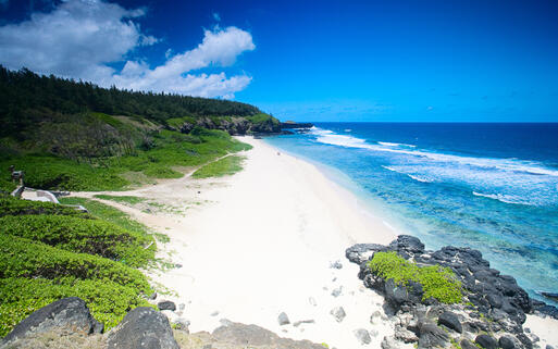 Weißer Traumstrand Gris Gris im Süden von Mauritius © BlueOrange Studio / Shutterstock.com