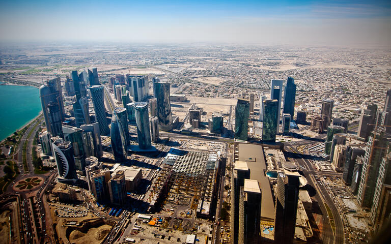 Blick über die Stadt Doha, Qatar © Makushin Alexey / Shutterstock.com