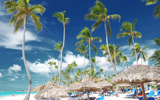 Typisch karibischer Strand von Punta Cana © haveseen / Shutterstock.com