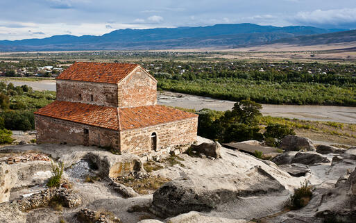Höhlenstadt Uplistsikhe in Georgien © Alexander Ishchenko / Shutterstock.com