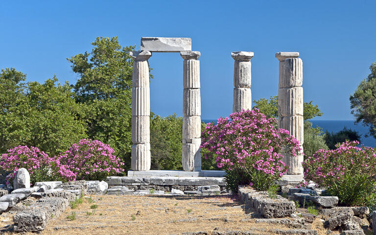 Der Tempel der großen Götter auf Samothraki © Panos Karas / Shutterstock.com
