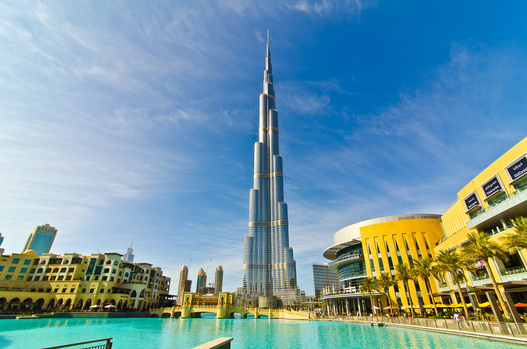 DUBAI, UAE - JANUARY 4: Burj Khalifa, world's tallest tower, Downtown Burj Dubai January 4, 2012 in Dubai, United Arab Emirates. &copy; Rahhal / Shutterstock.com