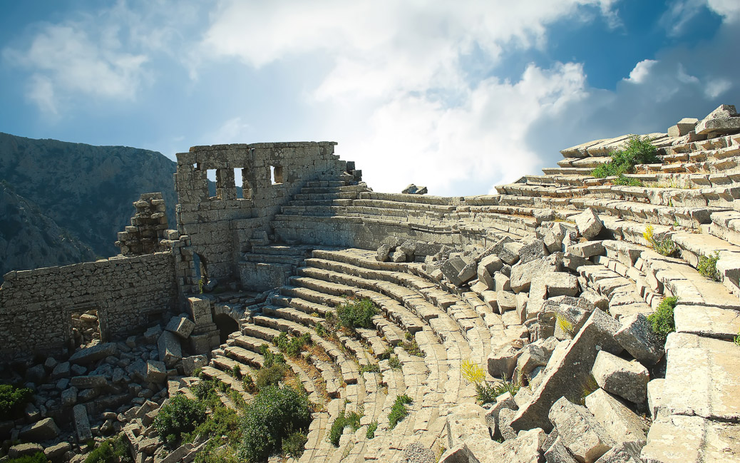 Amphiltheater von Termessos &copy; Waj / shutterstock.com